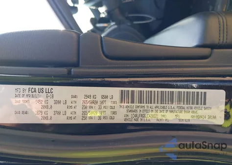 2018 Jeep Grand Cherokee Altitude 4X4 z USA, uszkodzony, nr VIN 1C4RJFAG6JC420221